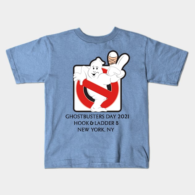 Ghostbusters Day 2021 (Black Text) - Buffalo Ghostbusters Kids T-Shirt by Buffalo Ghostbusters